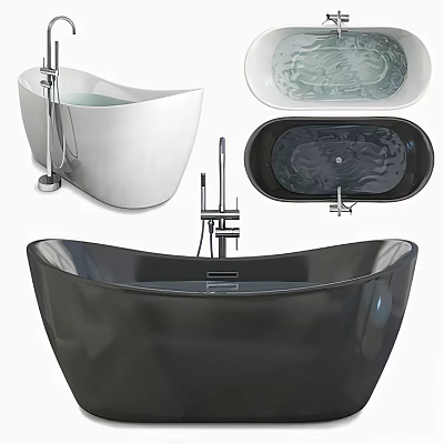 Modern Bathtub 3d model