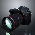 DSLR Camera Card Machine Digital Camera Digital Camera Photographic Equipment 3d model