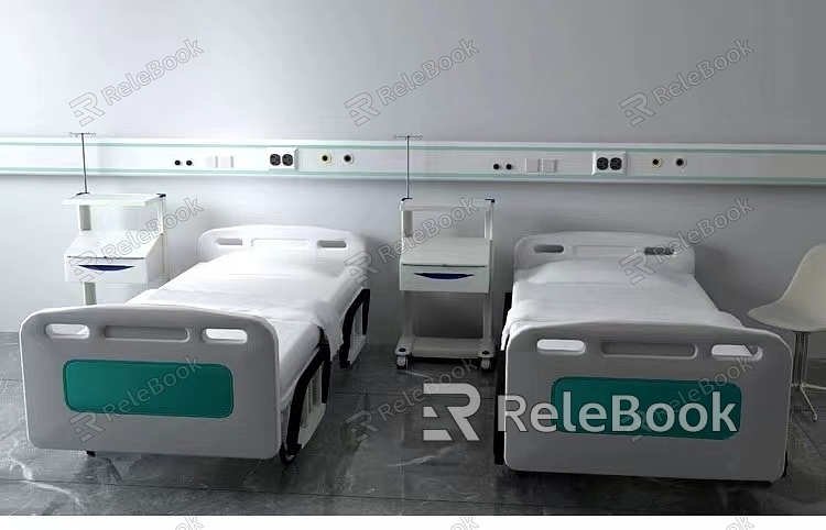 Medical equipment and instruments CT machine Nuclear magnetic resonance machine Hospital bed Wheelchair Dental treatment model