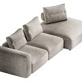 Modern Multiplayer Sofa 3d model