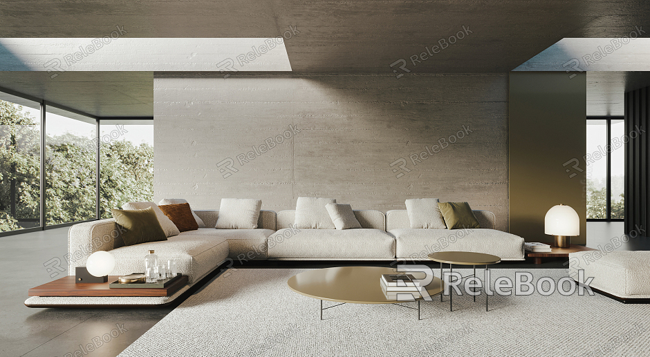 Modern Living Room Milotti model