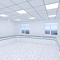 Modern laboratory through cabinet laboratory 3d model