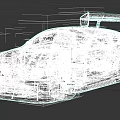 Bentley Racing Car With Black Body Green Yellow Accents FAST 8 And Mobil 1 Logo
