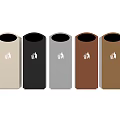 Public Facilities Waste Sorting Trash Bins With Different Colors And Icons