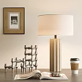 Quiet Table Lamp 3d model