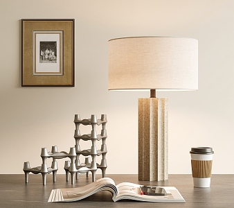 Quiet Table Lamp 3d model