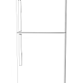 Refrigerator Freezer Storage Design With Multiple Shelves And Drawers