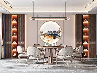 New Chinese Restaurant 3d model