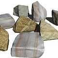 Stone 3d model