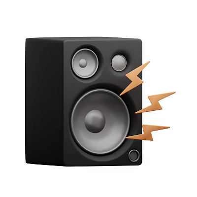 Modern Audio Speaker Speaker Player Cartoon Audio Cartoon Player 3d model
