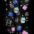 Modern Chandelier 3d model