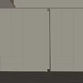 Modern White Wardrobe With Sliding Doors And Sleek Built In Design For Bedroom