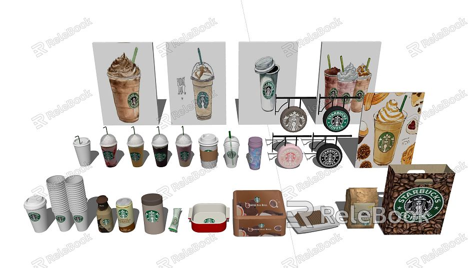 Modern Cup Starbucks model