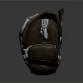 Durable Brown Tactical Backpack Design With Metal Buckles And Black Straps