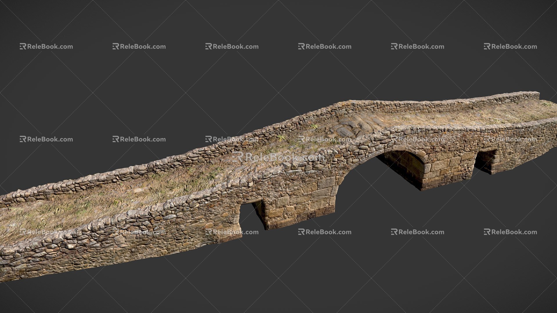 Paleolithic Bridge 3d model