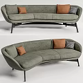 Modern Multiplayer Sofa 3d model