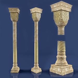 European column 3d model