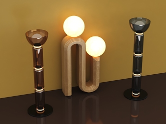 Floor lamp Floor lamp Special-shaped floor lamp Glass floor lamp 3d model