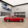 Hyundai 4S store display area 3d model