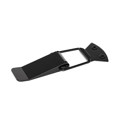Black Metal Heavy Duty Buckle For Secure Fastening Applications 3d model