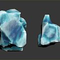 Blue Stone Decorative Pieces With Irregular Shapes For Home Decoration Ornaments