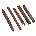 Wooden Fence Slats With Natural Texture For Outdoor Garden Decoration
