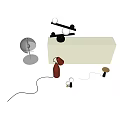 Modern table lamp 3d model