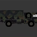Camouflage Army Tank With Detailed Exterior And Military Vehicle Design