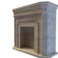 Fireplace 3d model