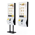 Single ordering machine single ordering machine self-service ordering machine self-service ordering machine self-service single ordering machine self-service single guiding screen electronic guiding screen 3d model