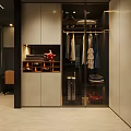 Modern Bedroom Interior Design With Platform Bed Wooden Panel Walls Recessed Lighting And Nightstands