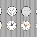 Modern Clock 3d model