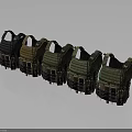 Tactical Vests In Assorted Colors With Utility Pockets Functional Design For Outdoor Use