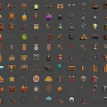 Game props 3d model