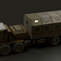 Modern Military Truck Modern Car Transport Truck Truck Transporter Military 3d model