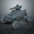 Self-made armed car modified car modified car chariot chariot doomsday car self-made car self-made car modified car 3d model