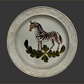 Modern Plate Art Plate 3d model