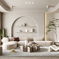 The Silent Living Room 3d model