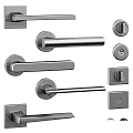 Modern Stainless Steel Door Handles And Lock Sets For Home Hardware Design