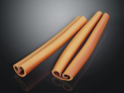 High Quality Natural Cinnamon Sticks with Aromatic Flavor for Baking and Cooking 3d model