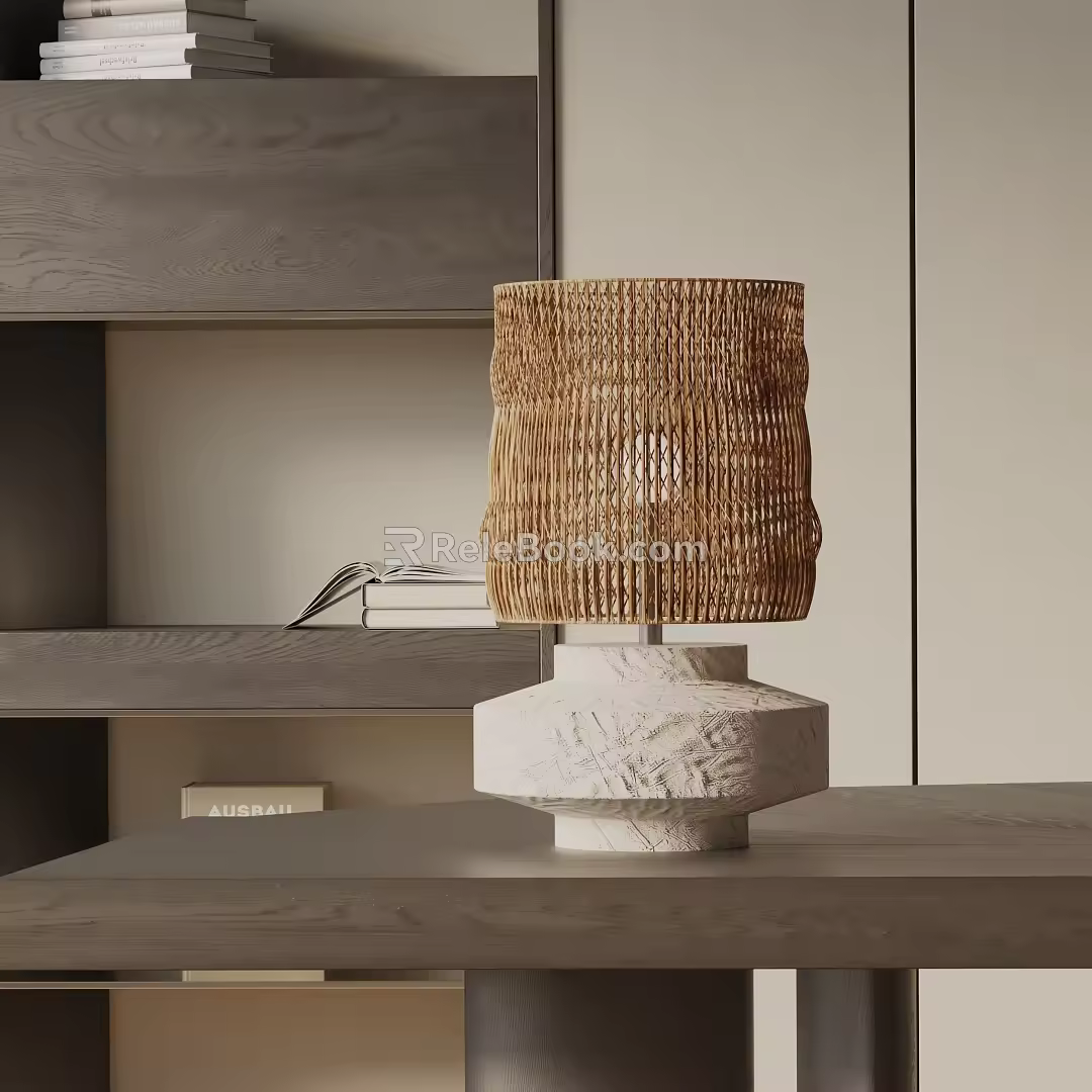 Modern table lamp 3d model