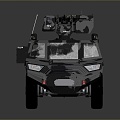 Bulletproof Car Armed Jeep Armed Car Armed Bulletproof Car Military Jeep Off-road Jeep Humvee 3d model