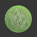 Wooden And Stone Textured Sphere With Colorful Patterns And Detailed Surface