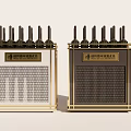 Modern Household New Air Ventilator Appliances With Gold Frame Grille And Top Vents