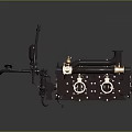 Modern Engine Racing Engine Racing Engine Car Engine 3d model