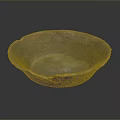 Sculpted Bowl With Handcrafted Textured Surface And Rustic Earthenware Design