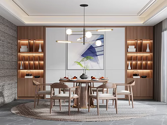 New Chinese Restaurant 3d model