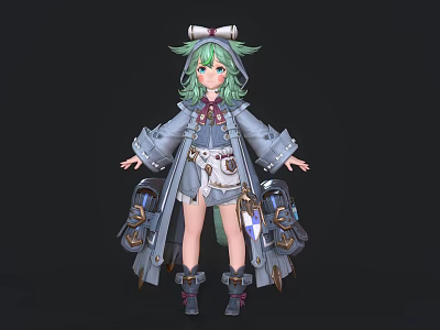 Game Characters 3d model