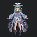 Game Characters 3d model