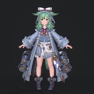 Game Characters 3d model